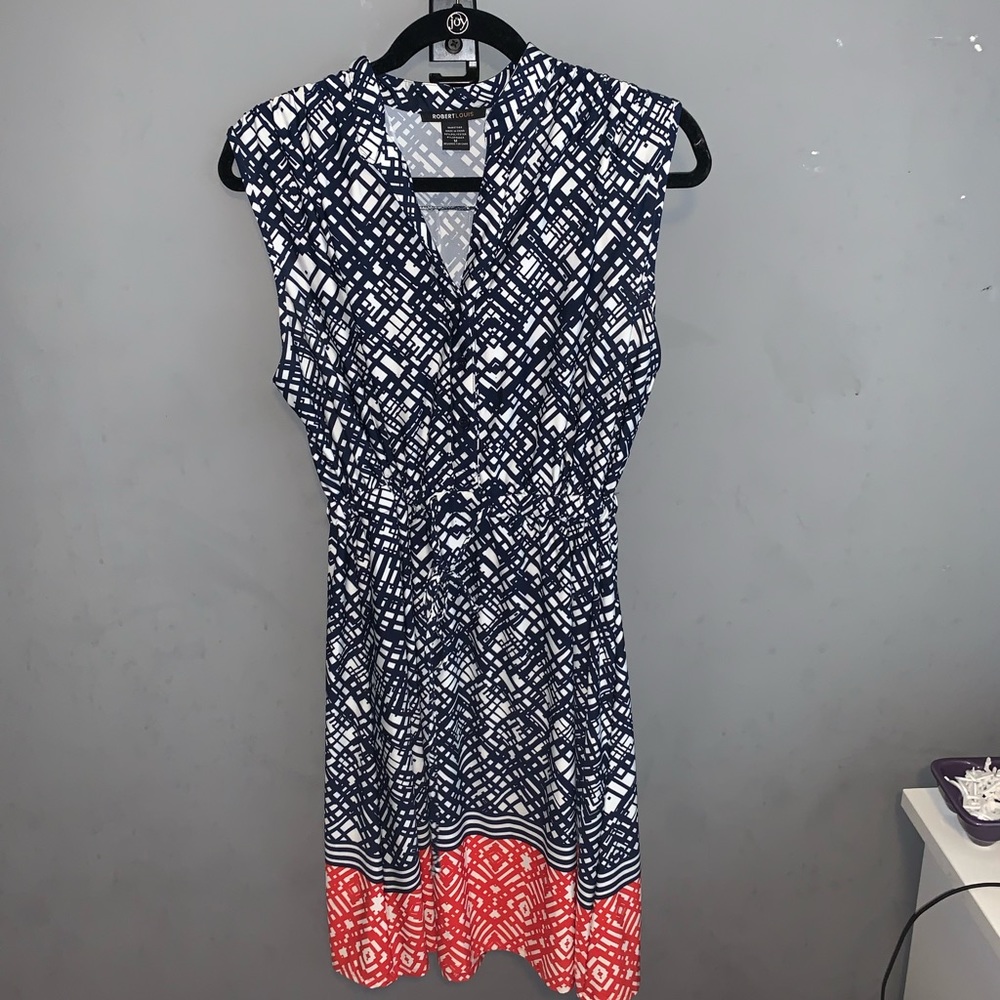 Cute Red and Blue Dress